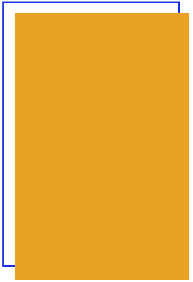 Background Shapes - Outline Blue Yellow