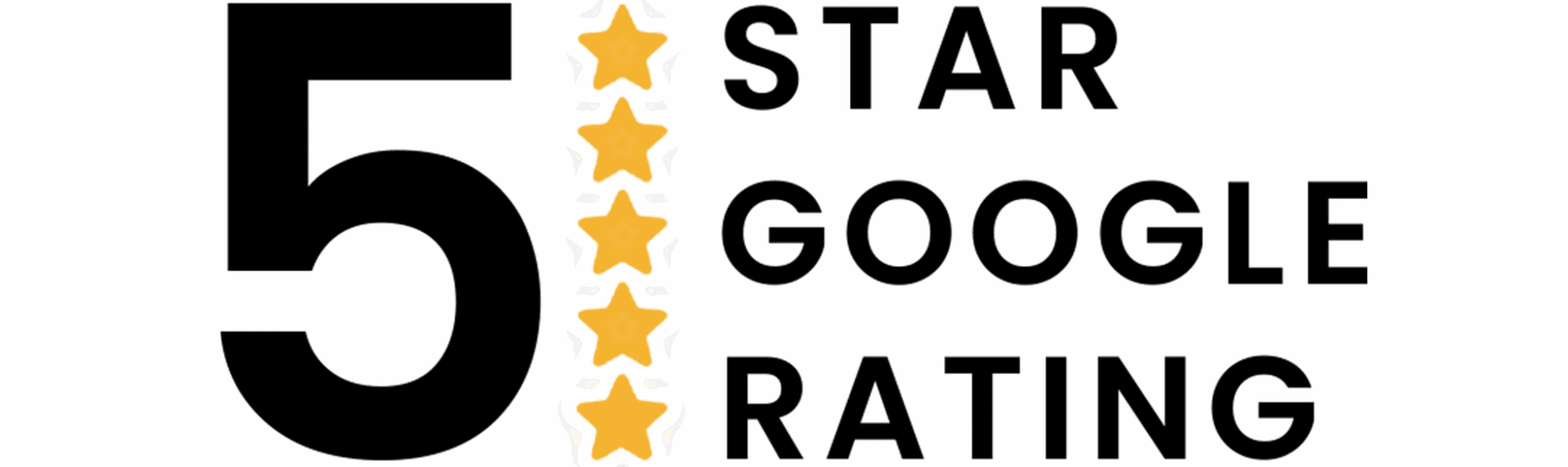 Homepage - 5 Star Google Rating